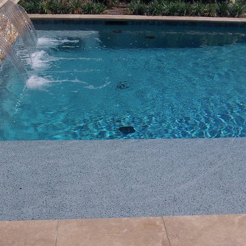Wet Edge Pearl Matrix Dove Grey with Primera Stone Spa