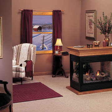 Two-Sided Fireplaces