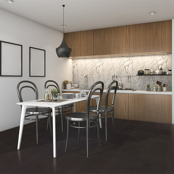 Black Cork Flooring - Jet Black