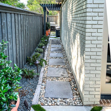 Modern Geometric Oasis: A Contemporary Backyard Retreat | Dallas, TX