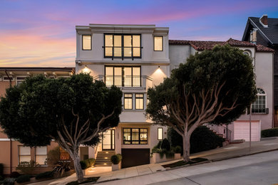 Example of a trendy exterior home design in San Francisco