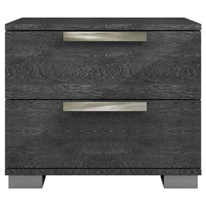 Napoli 2 Drawer Nightstand Contemporary Nightstands And Bedside Tables By Oak Idea Corporation