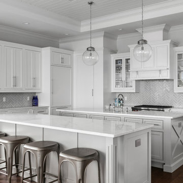 Coastal Inspired Custom Home Overlooking Lake Butler in Windermere Florida