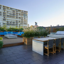Rooftop patio