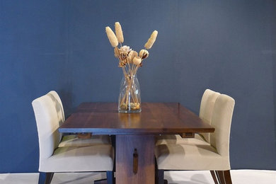 Example of a trendy dining room design in San Francisco