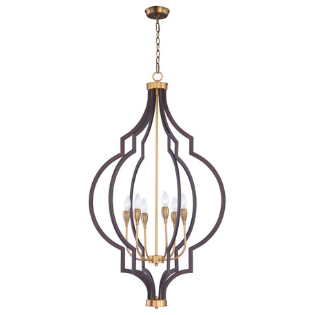 Maxim Lighting 20296OIAB Crest - Six Light Chandelier