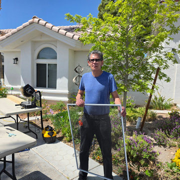joseph installer window screens las Vegas installation ready to go