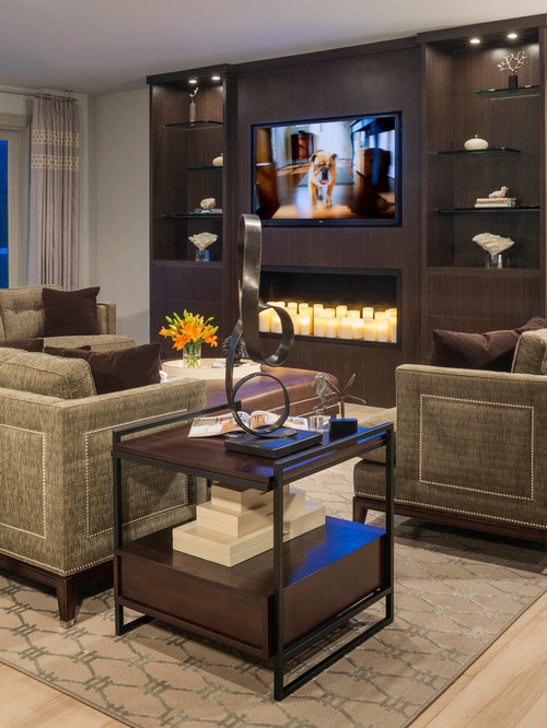 Modern Contemporary Entertainment Center | Houzz