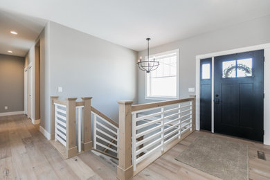 Inspiration for a country home design remodel in Cedar Rapids