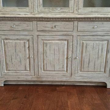 Jacobs - Custom built Maple dining room hutch