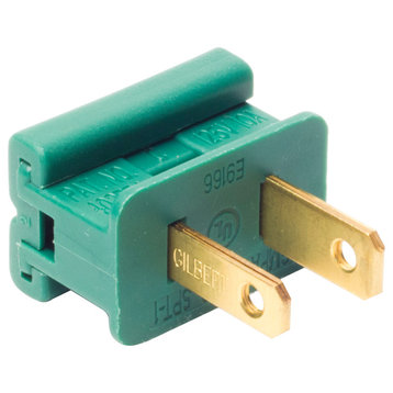 Green Male Slide-On Spt-1 Plug