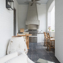 outdoor kitchen