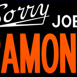 Sorry, Joey Ramone by Adam McEwen - Artwork