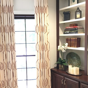 Contemporary Family Room, Horseshoe Bend, Roswell GA