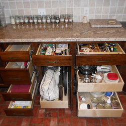 Pull Out Shelves for Base Kitchen Cabinets - Kitchen Drawer Organizers