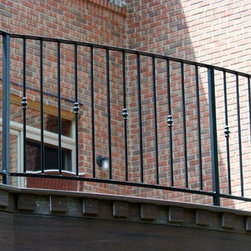 Simple Metal Spiral and Railing - Stair Parts