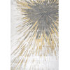 nuLOOM Jendayi Contemporary Area Rug, Gold 8'x10'