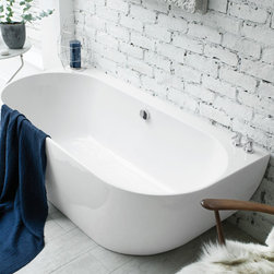 Loche Back-to-Wall Bath - Baths