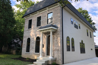 Traditional exterior home idea in Chicago