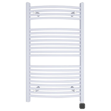 HEATGENE Smart Towel Warmer With Timer and Temperature Control, White