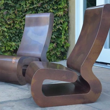 Lovall Copper Chairs