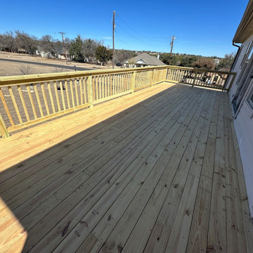 Second-Story Deck Structural Restoration & Rebuild