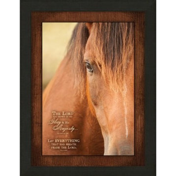 The Lord Has Shown, Deuteronomy 5:24 Framed Wall Art
