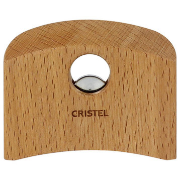 Cristel Casteline Wooden Removable Side Handle, Beech Wood