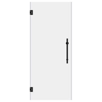 36x72  Swing-Out Shower Door ULTRA-E Matte Black