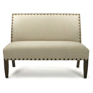 Transitional Bench Bench - Transitional - Upholstered Benches - by HedgeApple | Houzz