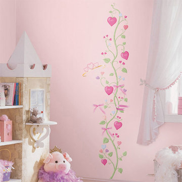 Hearts and Peace Signs Bedding and Room Decorations