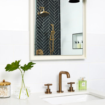 Back in Black: Bathroom Remodel