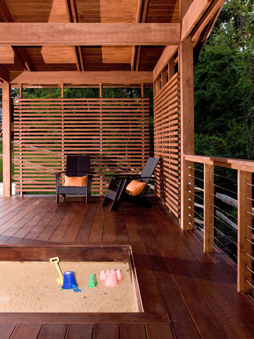 Wood Slat Privacy Screen Houzz