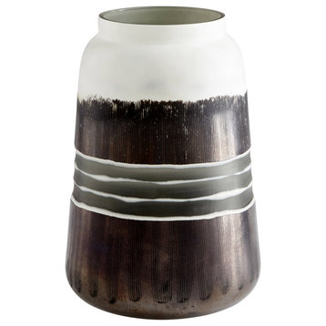 Borneo Vase, Black And White