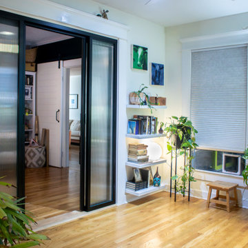 Sliding Glass Partition Door