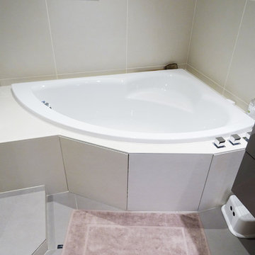 Aménagement et décoration intérieure d'une suite parentale à Saint Cyr Mont d'Or