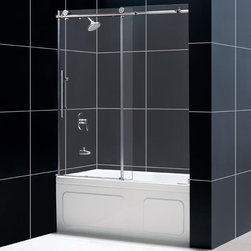 DreamLine Enigma-X Sliding Tub Door 59"x62" SHDR-61606210 - Bath Products