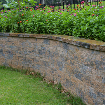 Concrete Paver Retaining Wall