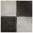 SomerTile 17.75"x17.75" Kings Ceramic Floor/Wall Tile, Damero