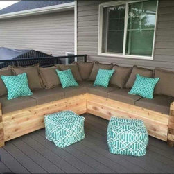 Custom home remodel - Outdoor Sofas