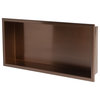 ABNP2412-BC 24" x 12" Brushed Copper PVD Stainless Steel Shower Niche