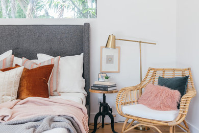 Inspiration for a mediterranean home design remodel in Miami