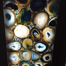 Blue Agate Exotic Slabs - Home Improvement