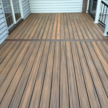 Berkeley Heights , Transcend decking with aluminum railings