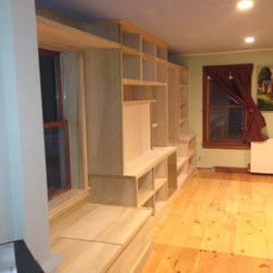 Jericho Custom Built in Entertainment Center - Products
