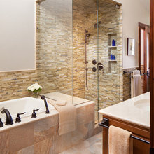 small shower bathroom