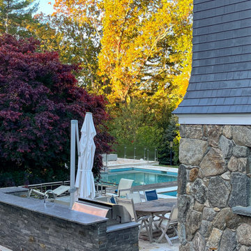 Mature Landscape and Infinity-Edge Pool