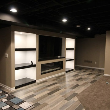 Shelby Township Basement