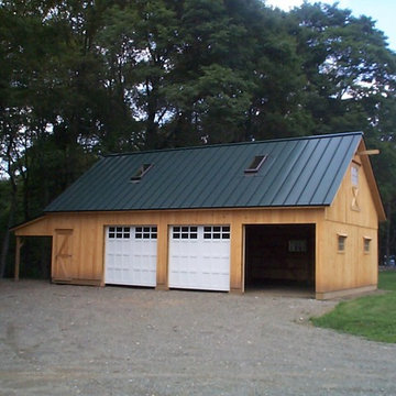 Gable Style Pole Barns