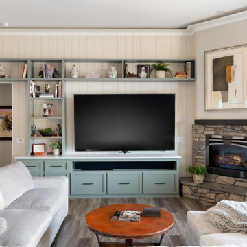 Layers of Romance TV Wall
